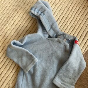 Kids Blue Fleece Hoodie